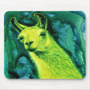 Llama Mousepad - "Llemon-Llime Llama ", Musmatta