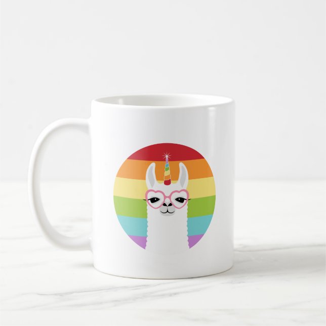 Llama Mugg (Vänster)