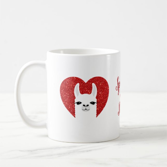 Llama Mugg (Vänster)