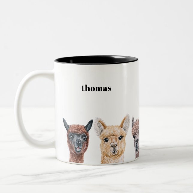 Llama Mugg (Vänster)