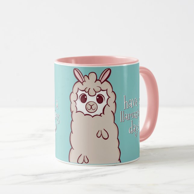 Llama mugg (Framsida höger)