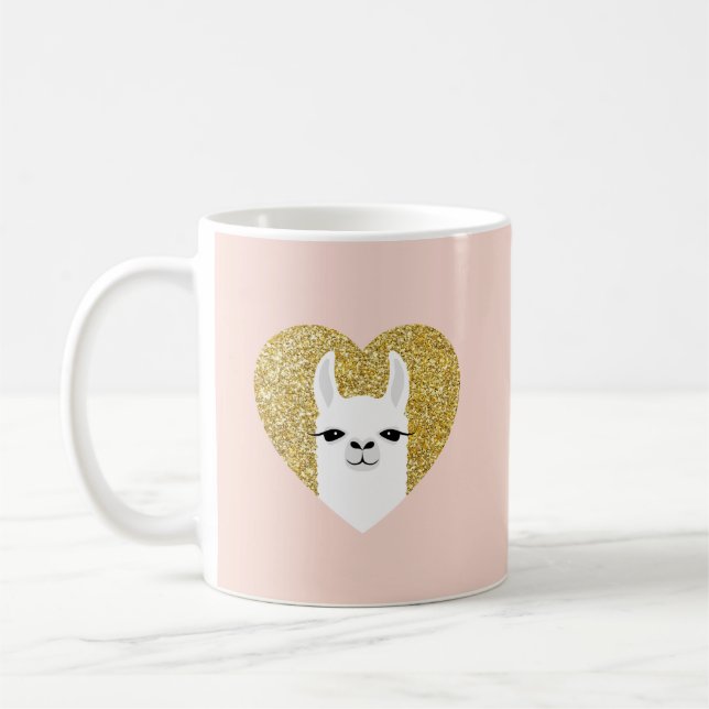 Llama Mugg (Vänster)