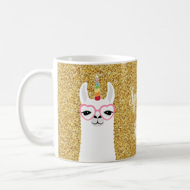 Llama Mugg (Vänster)