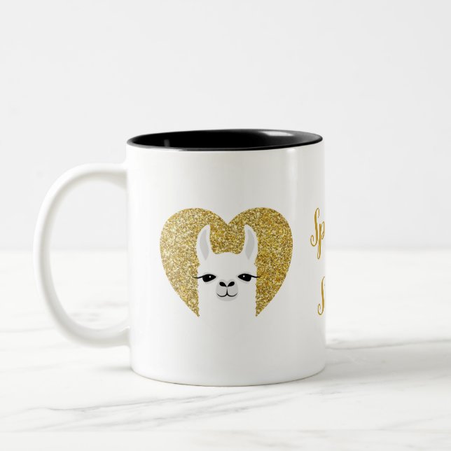 Llama Mugg (Vänster)