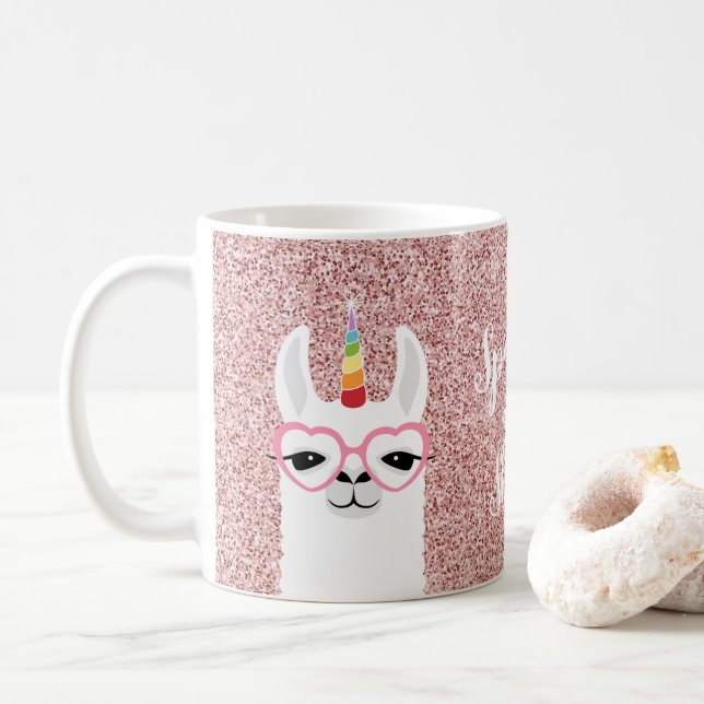 Llama Mugg (Med munk)