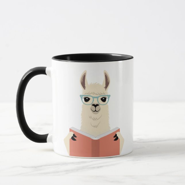Llama-muggar Mugg (Vänster)