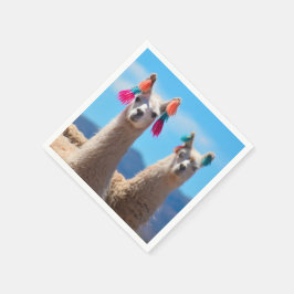 Llama Napkins Pappersservett