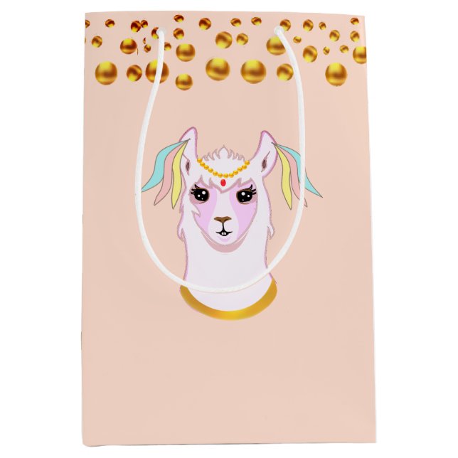 Llama och Golden Polka dots (Framsidan)