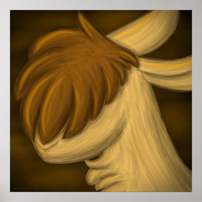 "Llama of Little Ord" Poster (Framsidan)