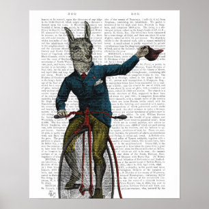 Llama på Bike Poster