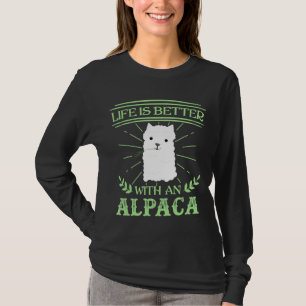 Llama Paca Fläkt T Shirt