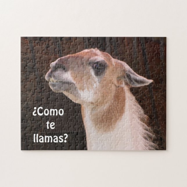 Llama Pussel (Horisontell)