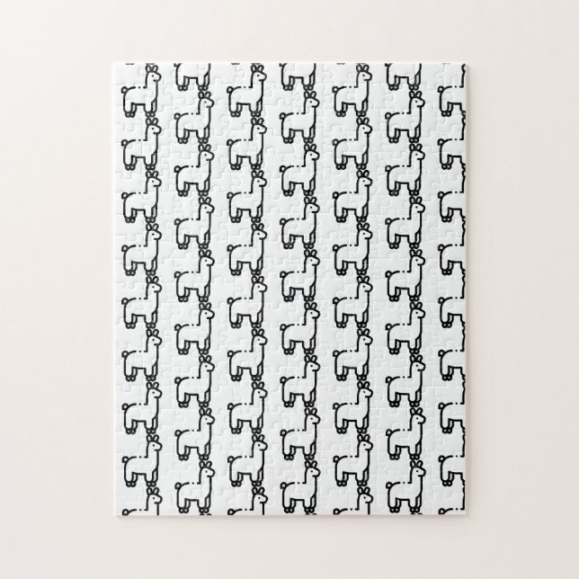 Llama Pussel (Vertikal)