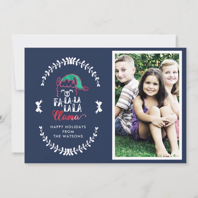 Llama Quote Jul Say Photo Helgdag (Framsida)