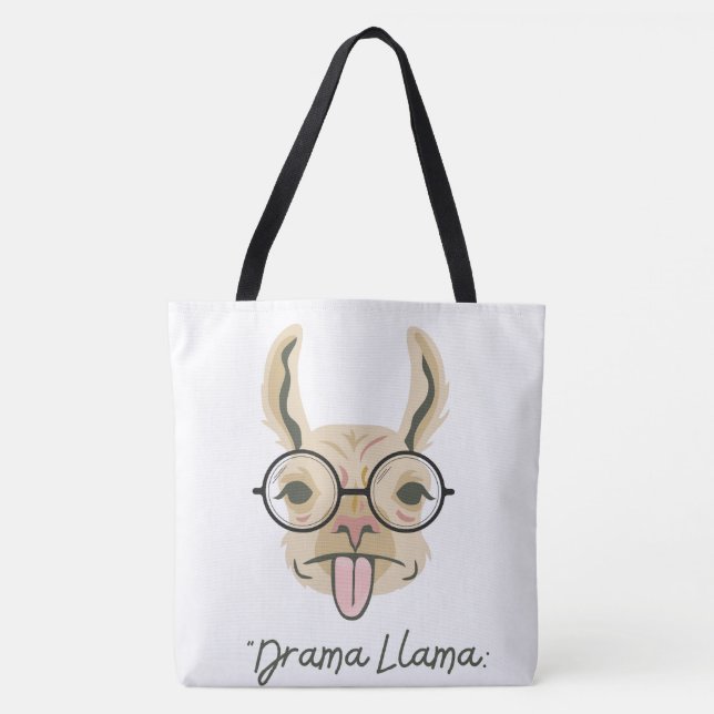 LLAMA QUOTE STIL TYGKASSE (Framsida)