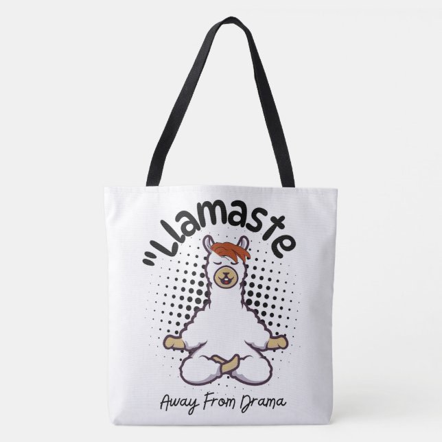 LLAMA QUOTE STIL TYGKASSE (Framsida)