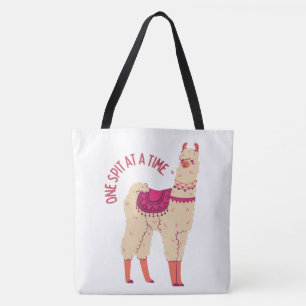 LLAMA QUOTE STIL TYGKASSE