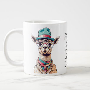 Llama-råd Jumbo Mugg
