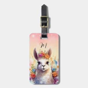 Llama-resväskemärken Bagagebricka