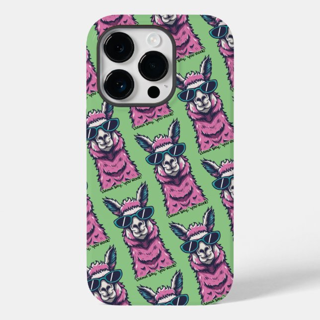 Llama säger dig Sten | Kirkigt avfall i solglasögo (Baksida)