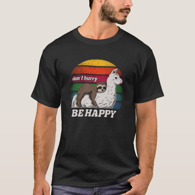Llama Salth Alaca för födelsedagstest T Shirt (Framsida)
