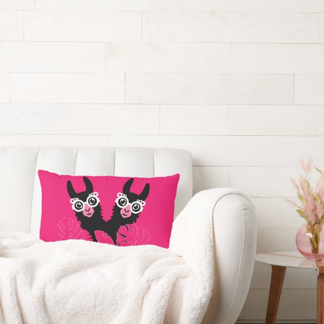 Llama Sisters Lumbarkudde (Soffa)