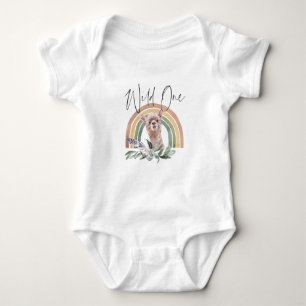 Llama   Skogsdjur 1:a födelsedagen T Shirt