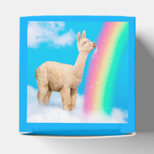 Llama Slickande regnbåge Presentaskar