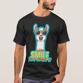 Llama Smile T Shirt