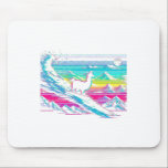 Llama Snowboarding Glitch - Lustigt Snowboard Älsk Musmatta<br><div class="desc">Llama Snowboarding Glitch - Lustigt Snowboard Älskare</div>