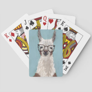 Llama Specs - Oversifierade glasögon Casinokort