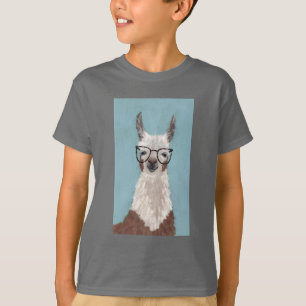 Llama Specs - Oversifierade glasögon T Shirt