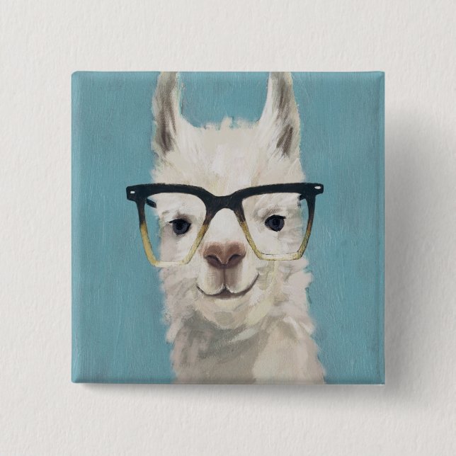 Llama Specs - Square Knapp (Framsida)