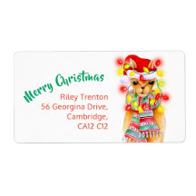 Llama stollig, god jul svar på