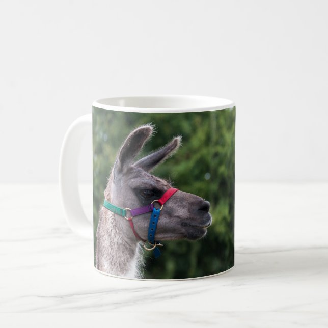 Llama Superiority Kaffemugg (Framsida vänster)