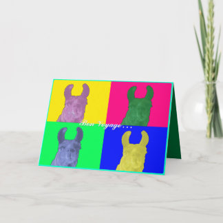 Llama Sweet Pea: Den Visa Matriarken Lama Kort