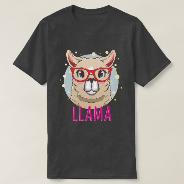 Llama T Shirt (Design framsida)