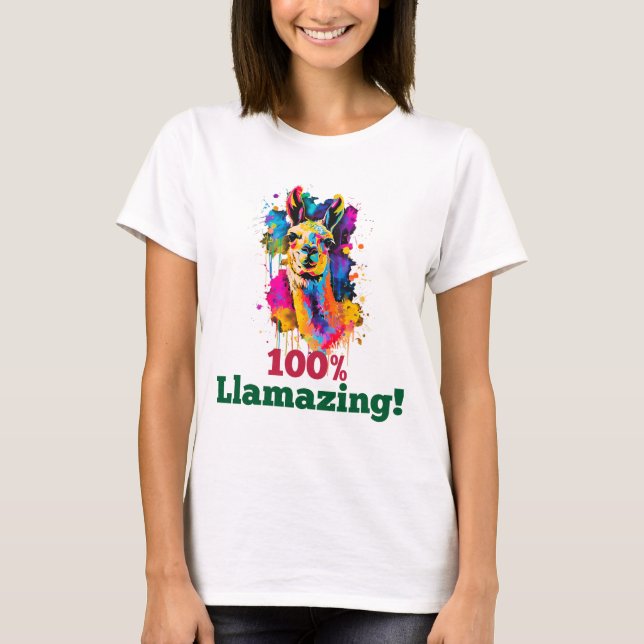 Llama T Shirt (Framsida)