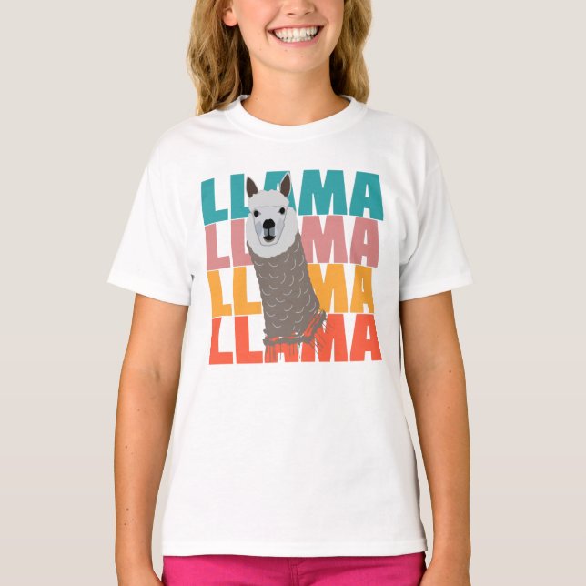 LLAMA. T SHIRT (Framsida)