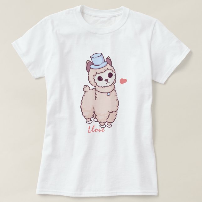 Llama T-Shirt (Design framsida)