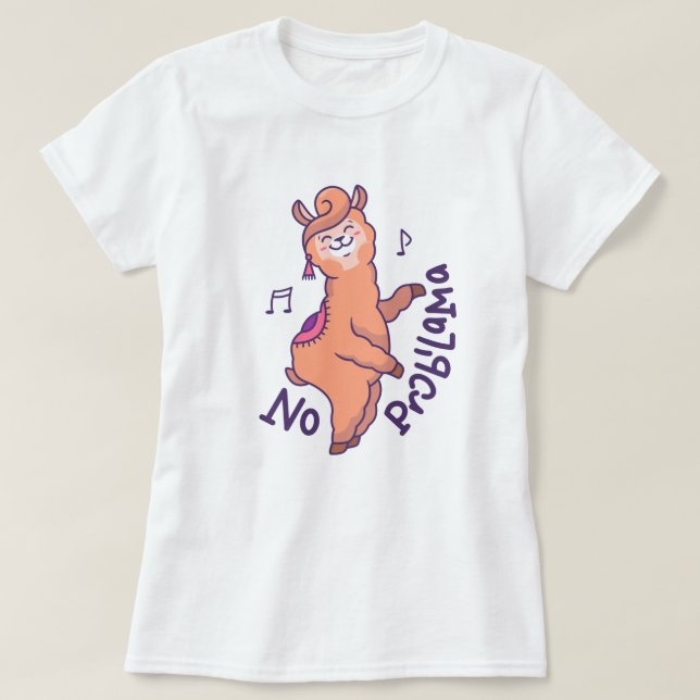 Llama T-Shirt (Design framsida)