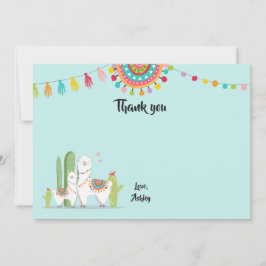Llama Tack, ditt kort Shower Fiesta Cactus Mexican