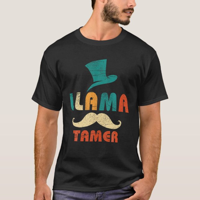Llama Tamer Costume T Shirt (Framsida)
