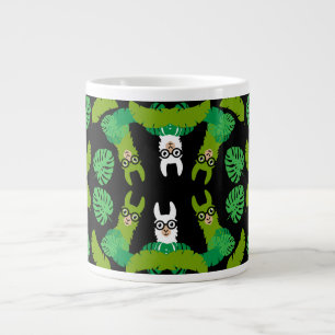 Llama ThLED-utskrift Jumbo Mugg
