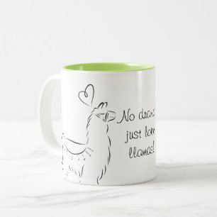 Llama Två-Tonad Mugg