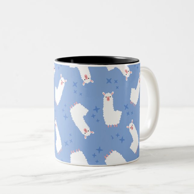 Llama Två-Tonad Mugg (Framsida höger)