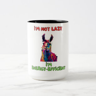 Llama Två-Tonad Mugg