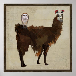 LLAMA & UGGLA Poster