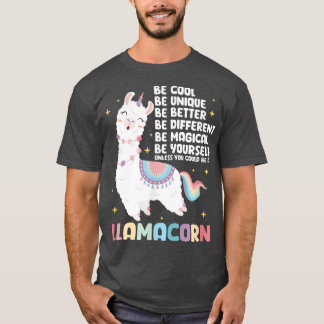 Llama Unicorn, Llamacorn T Shirt