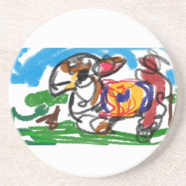 Llama-uppsättning Underlägg (Framsidan)